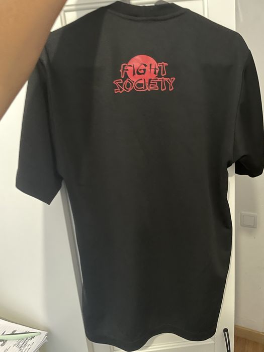 T-shirt gym man samurai