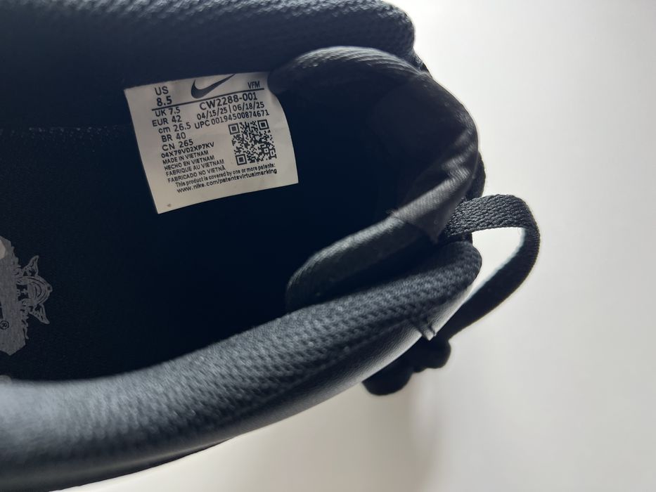 42-26.5см ОРИГІНАЛ 100% Кросівки NIKE AIR FORCE 1 07 Black CW2288-001