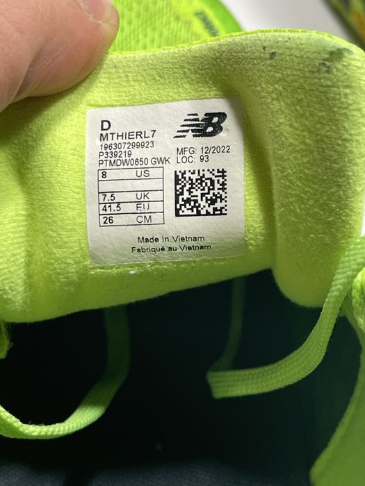 Кросівки New Balance Fresh Foam X Hierro v7 GORETEX