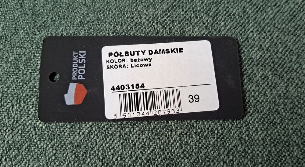 Półbuty damskie roz.39