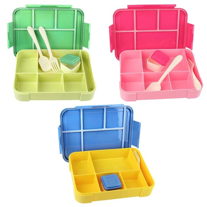 Sniadaniowka na przekąski lunch box dla dzieci do szkoły  pudełko na kanapki