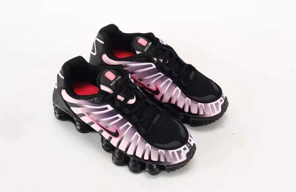 Nike_Shox_TL_czarny_różowy Rozmiar.37,5