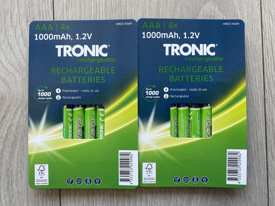 8x Nowe Akumulatorki AAA R3 TRONIC 1,2V Okazja