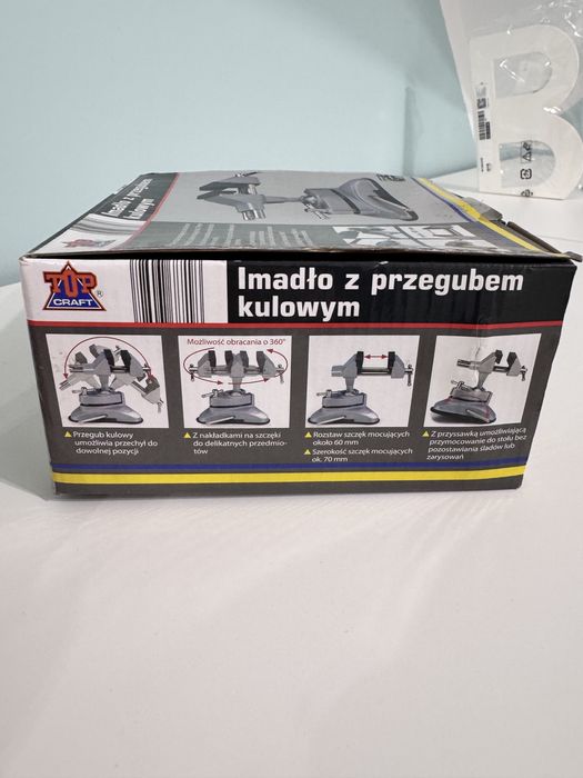 Imadło z przegubem kulowym