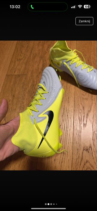 Korki nike r45 praktycznie nowe