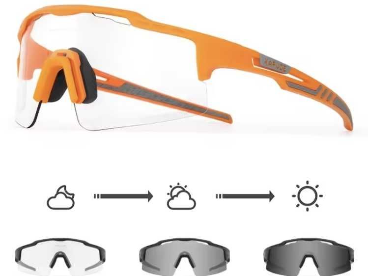 Oculos ciclismo ou corrida Fotocromaticos