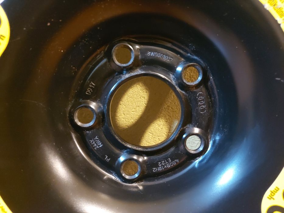 Roda suplente Audi b9 furação 5x112