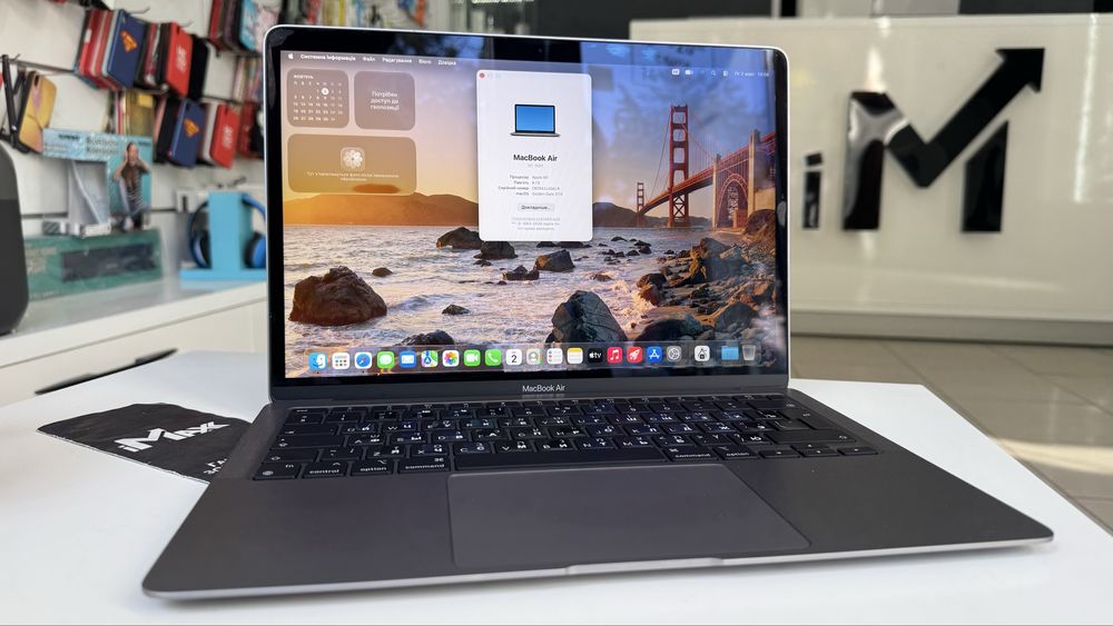 MacBook Air 13 13.3 M1 2020 8/512Gb Space Повноцінний Стан Нового 95% АКБ 600€