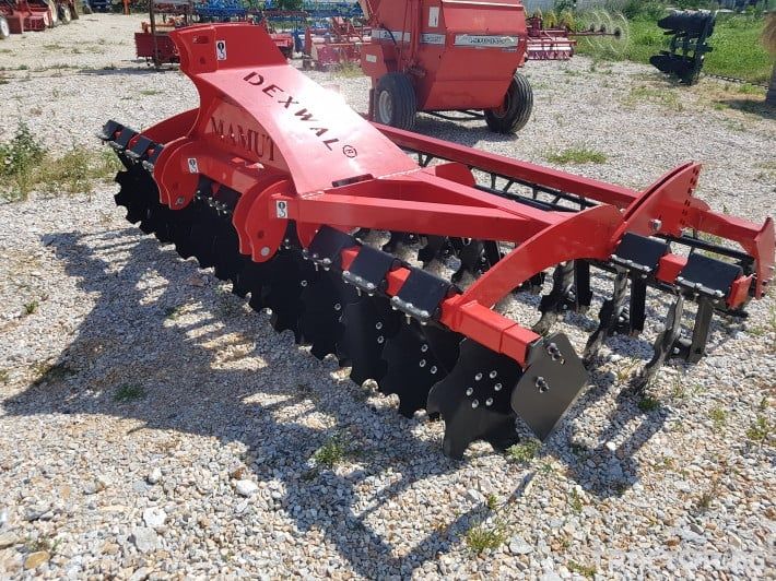 Дискова борона, Диско Плуг від 2,2 м до 2,7 м DEXWAL-ZUK,MAMYT (Лущильник) Англія.