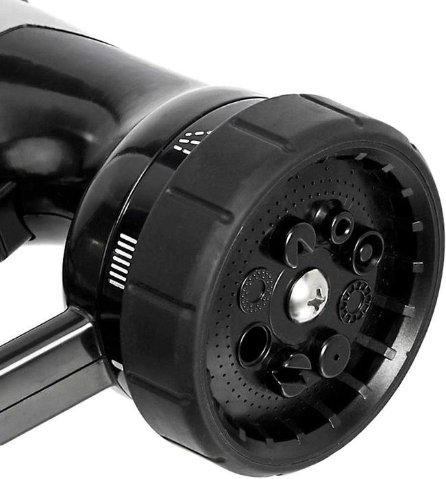 Pistola de rega.Pulverizador com botão frontal e 8 modos,