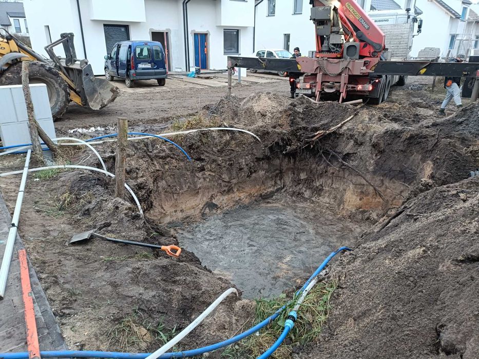 Igłofiltry, odwodnienia