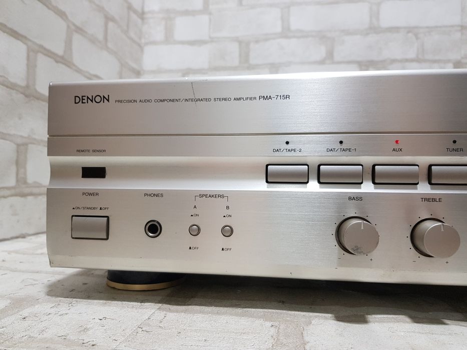 ТОР! Стерео підсилювач DENON PMA-715R, *2х100 Вт, б/у *MOS-FET транз.*