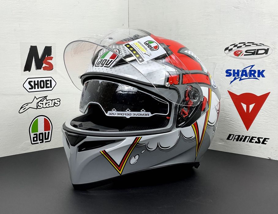 Шолом AGV, HJC, Shoei K-3 SV новий