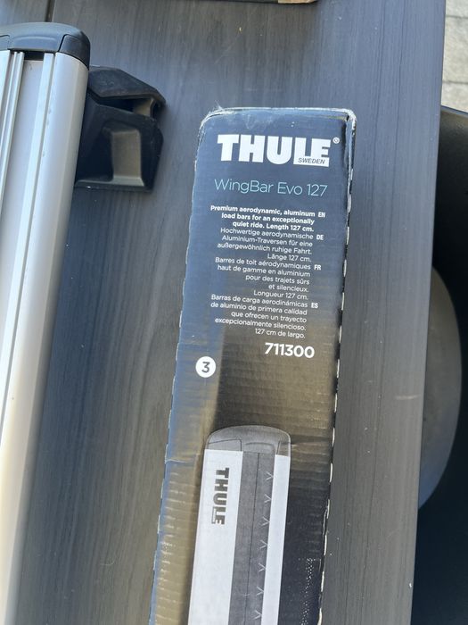 Thule WingBar Evo 127 + stopy Thule Evo FIxPoint Lexus NX II 2022-