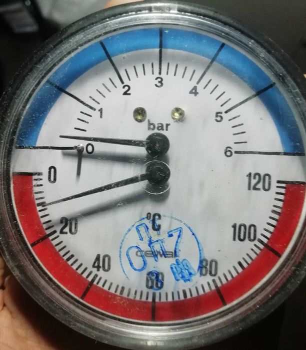 Термоманометр Cewal