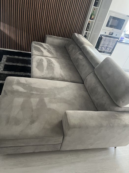 Vendo sofa (cinza rato)