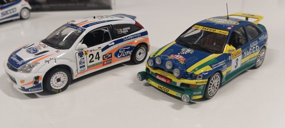 Rally carros 1/43 (lote n21)