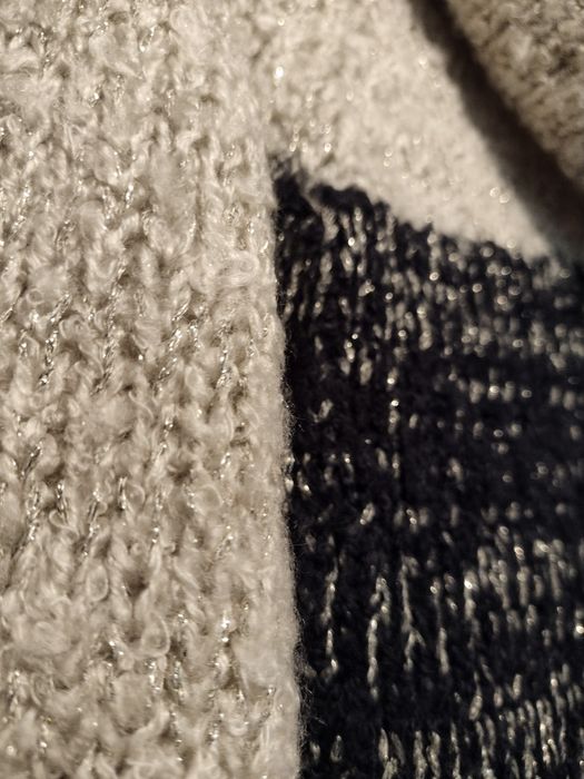 Sweter M  ciepły golf