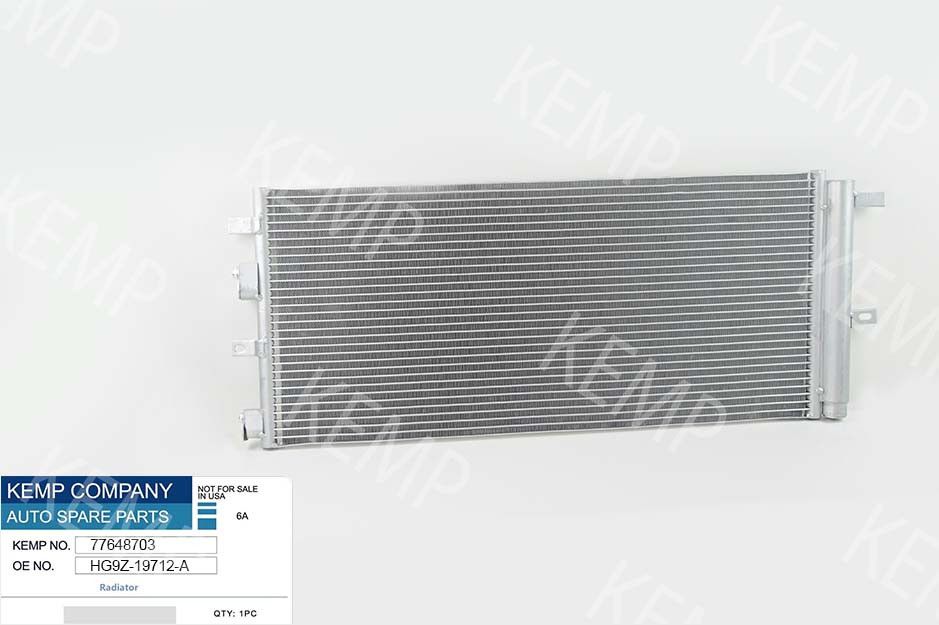 радіатор кондиціонера ford fusion mk5 13- 1.5t 1.6t 2.0т