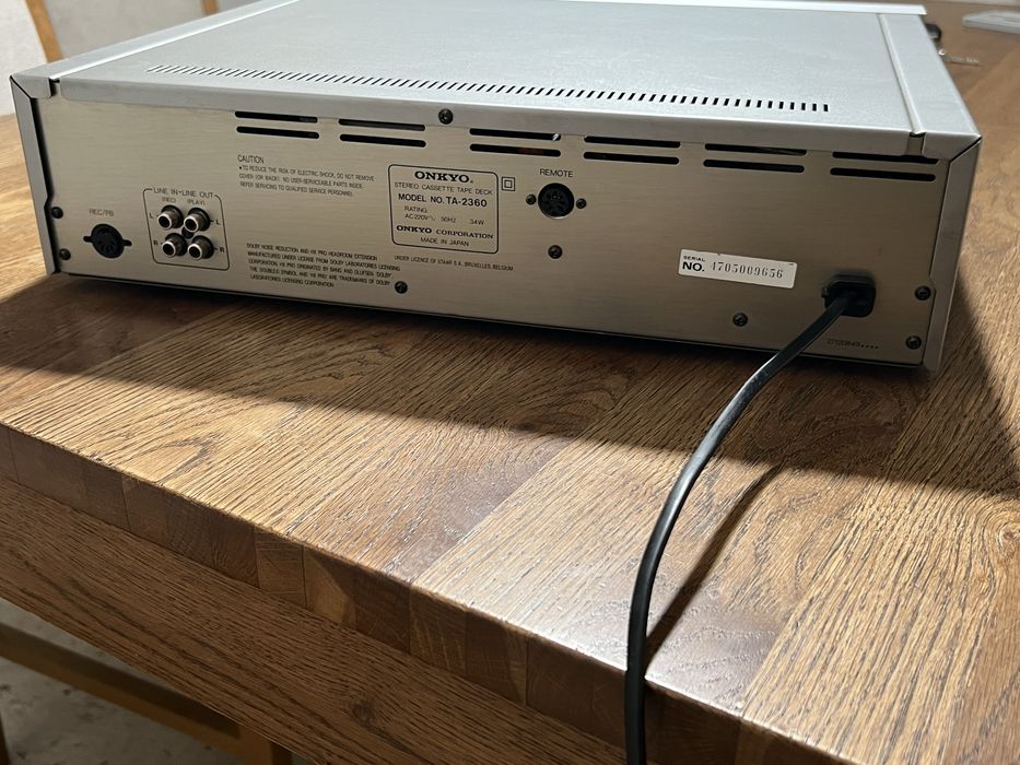 Deck klasyk onkyo ta integra 2360