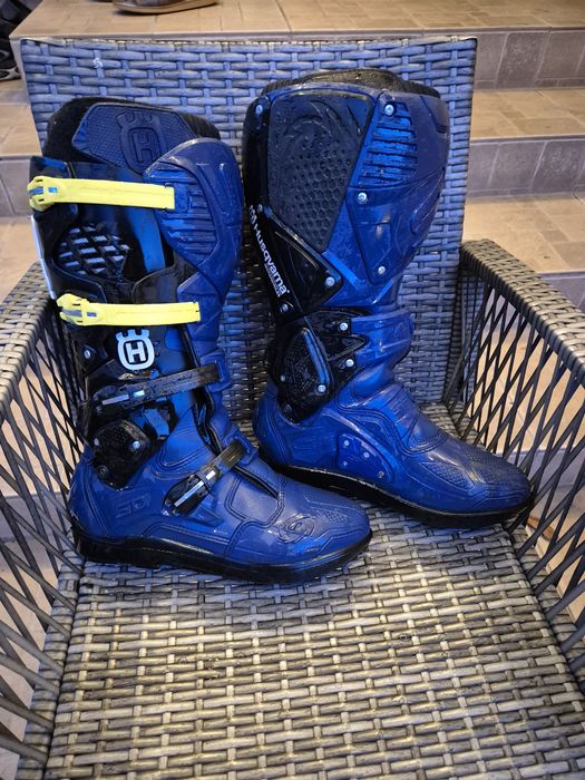Buty cross mx SIDI CROSSFIRE 3 SRS 44 / 9.5 HUSQVARNA