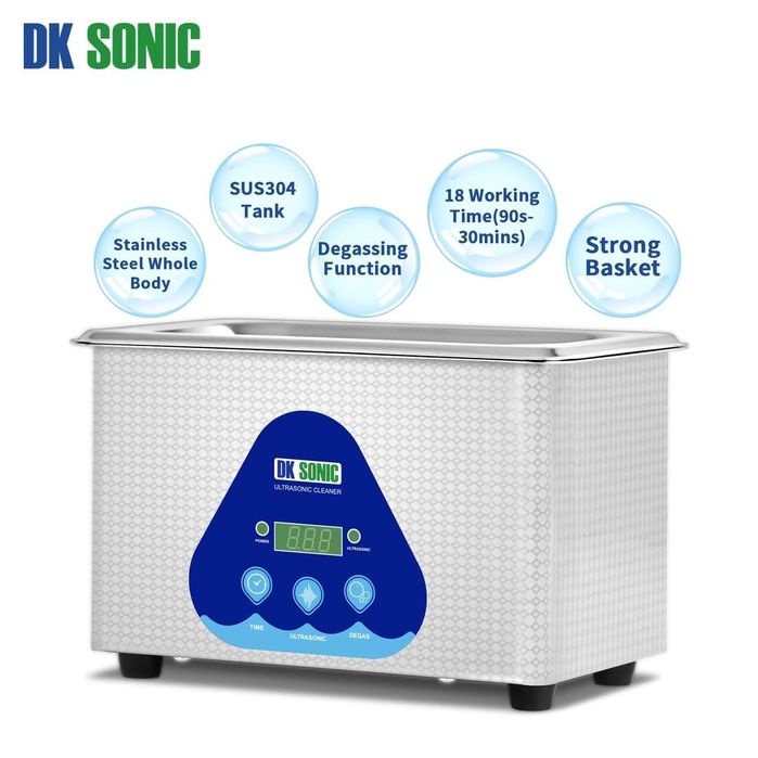 Myjka Ultradźwiękowa DK Sonic 900ml z timerem duża profesjonalna