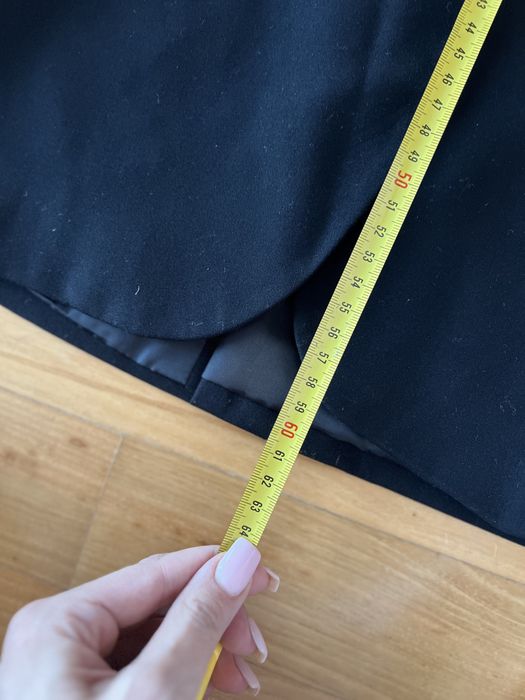 Marynarka Zara czarna taliowana żakiet