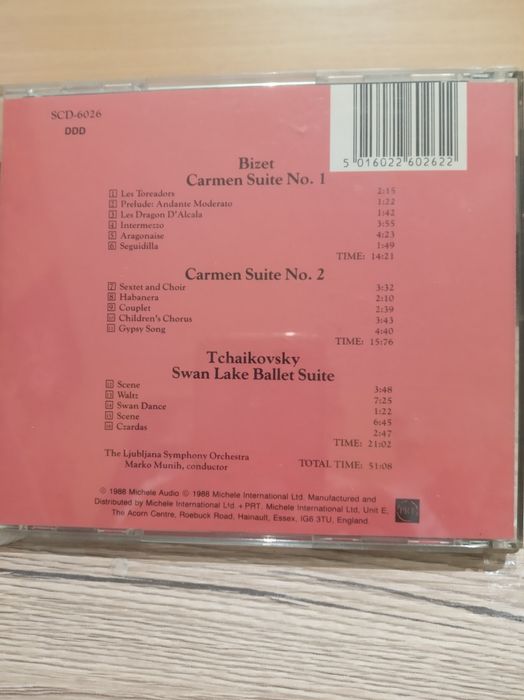 Płyta CD Bizet i Tchaikovsky