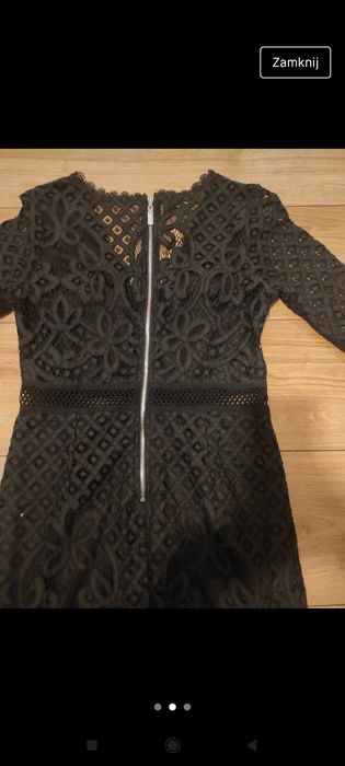 Sukienka Mini koronkowa