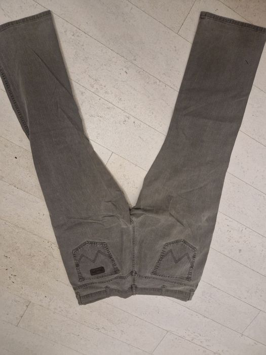 Wrangler Texas Stretch W40 L30 jeansy spodnie szare