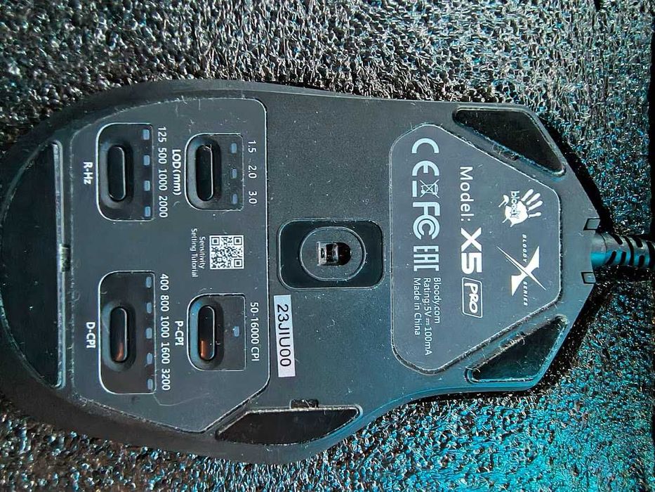 Миша A4Tech Bloody X5 Pro USB Black