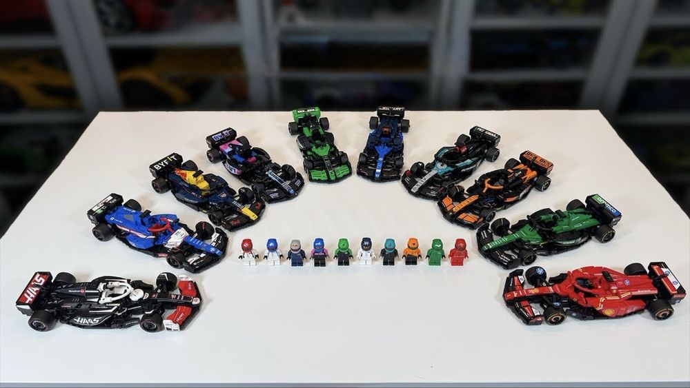 Конструктор Speed Champion f1 набір 10 в 1 формула 1 2601 деталь