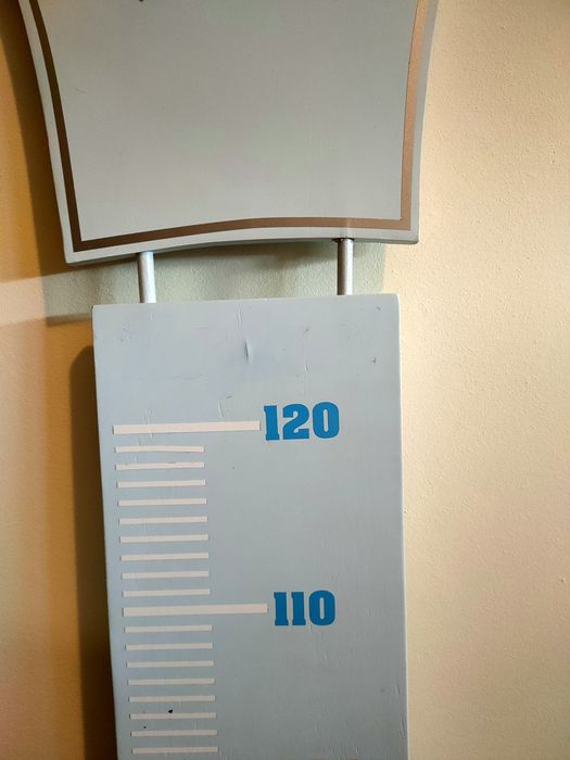 Decoração Régua de medição bebe