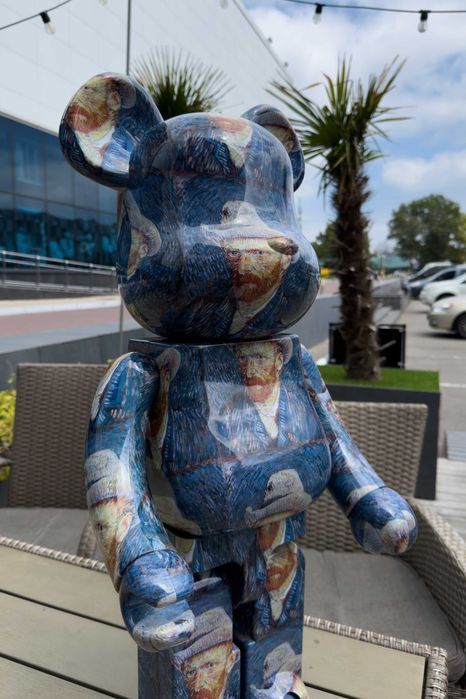 Статуэтка Medicom Bearbrick x Van Gogh 1000% 70 cm фигурка Бербрик