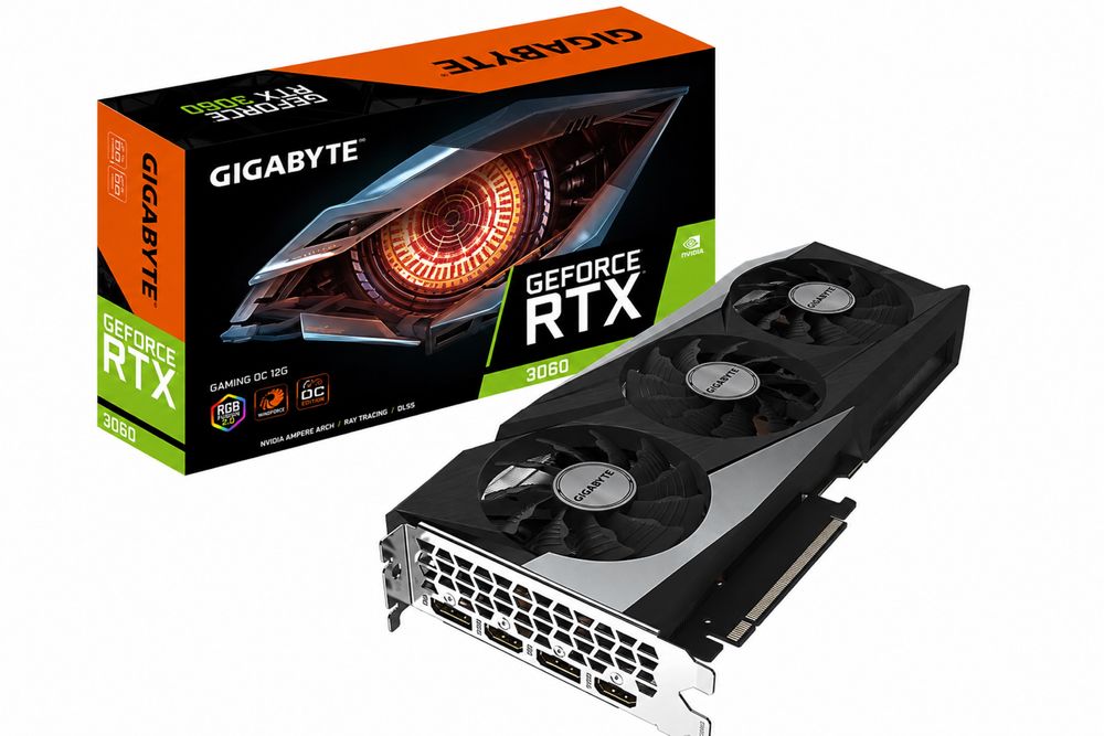 Rtx 3060 12gb gigabyte gaming oc