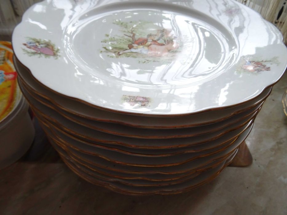 Ćmielów Miłość Wiedeńska Porcelana PRL  lata  1970