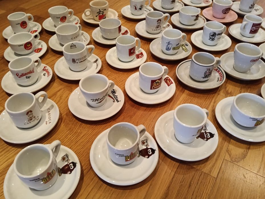 Conjunto de Chávenas café