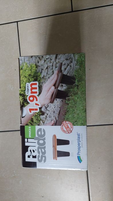 Palisada obrzeże prosperplast brązowa