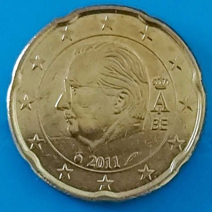 20 Cêntimos de 2011 da Bélgica, Alberto II