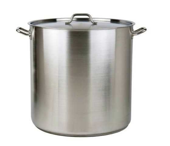 ZILNER Duży Garnek 17L litrów, ze Stali NIERDZEWNEJ na Gaz, Indukcję..