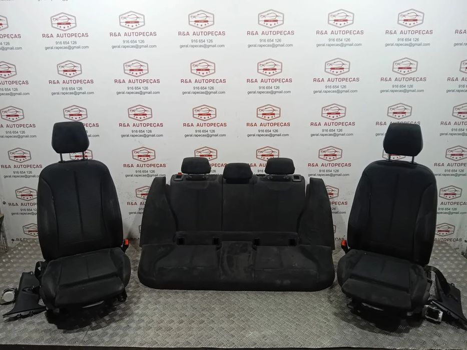 Conjunto de Bancos Bmw Série 1 F20 Pack M em Alcântara Original
