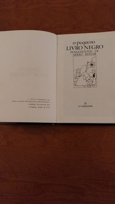 O pequeno LIVRO NEGRO - Pensamentos de Adolf  Hitler