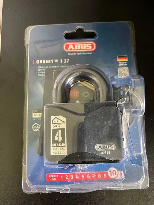 Kłódka Abus Granit 37/55 10/10 - NOWA!