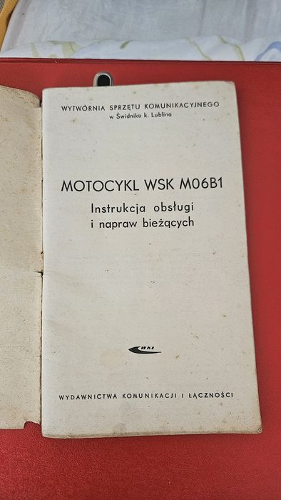 Instrukcja obsługi motoru WSK