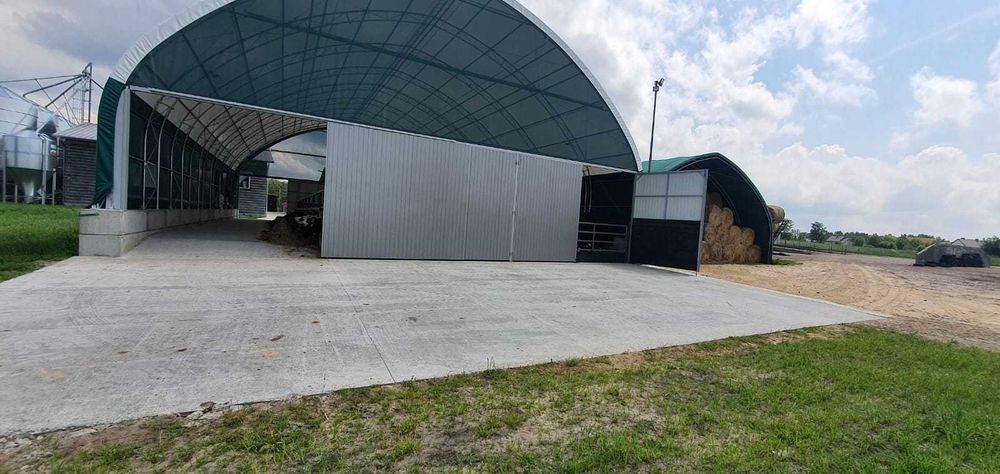 HaleNaBale.pl hale dla bydła 15m x30m