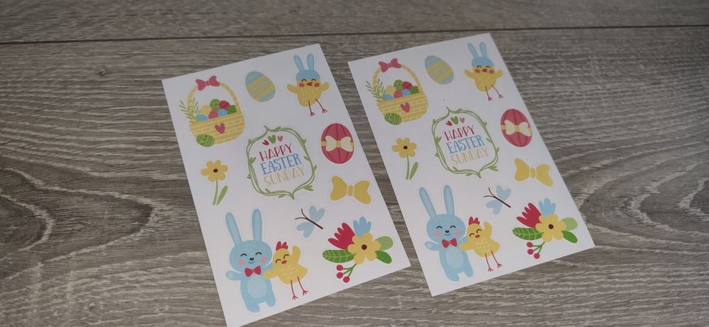 Naklejki Easter Wielkanoc na jajka