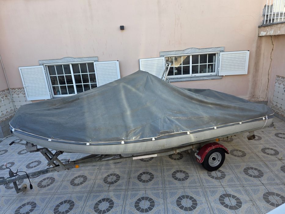 Barco Semi Rígido 4.40 Hypalon Honda 50Cv 4tempos