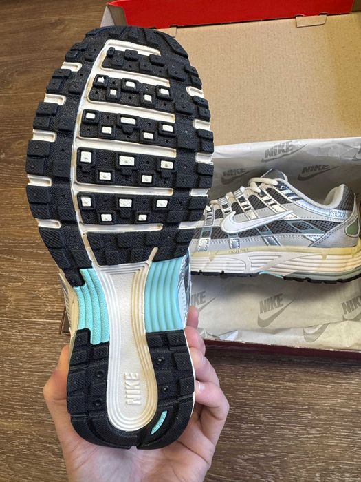Кроссовки Мужские Nike P6000 Flat Pewter/Grey Beige Green/Кросівки Чоловічі Найк П6000