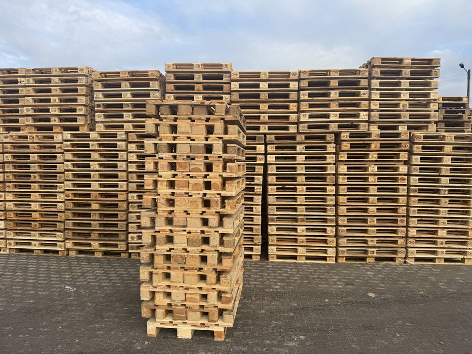 Palety euro używana jasne 1 gatunek 120x800