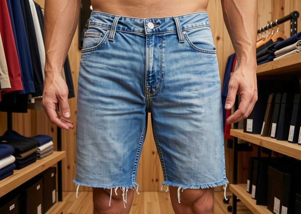 Spodenki jeans Guess